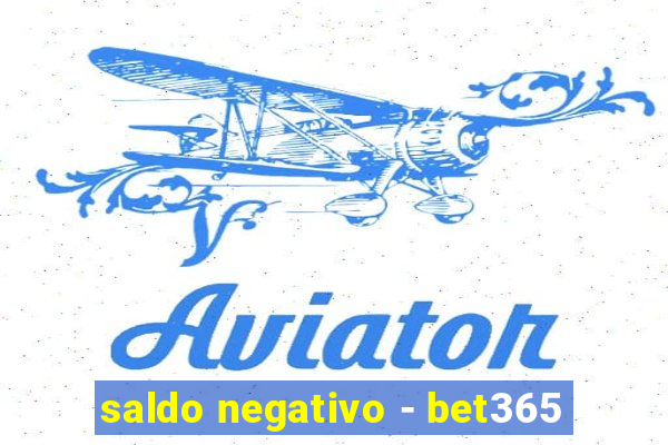 saldo negativo - bet365