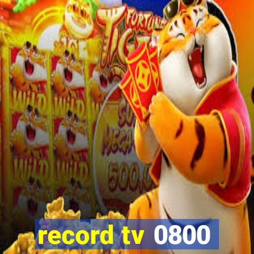 record tv 0800