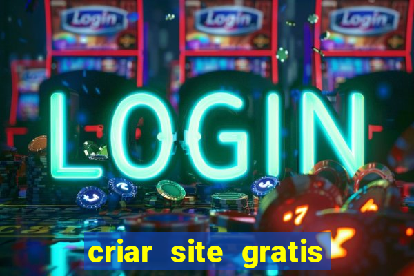 criar site gratis de jogos