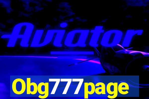 Obg777page