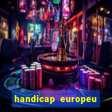 handicap europeu empate 1